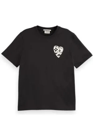 Scotch&Soda Chest Artwork Regular Fit T-Shirt, , M