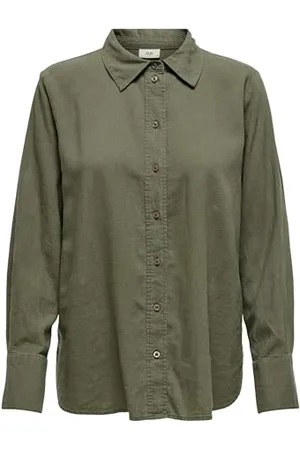JDY SAY L/S Linen Loose Shirt WVN NOOS, , S