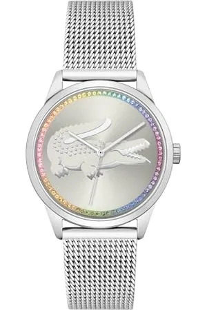 Lacoste Damski Analogowy Zegarek Kwarcowy z Paskiem ze Stali Nierdzewnej 2001259
