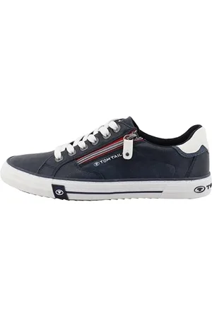 TOM TAILOR Męskie 7480070007 Sneakers, granatowe, 45 EU, , 45 EU