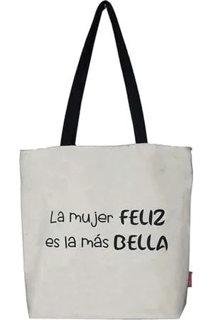 Hello-Bags Econanos Hellobags2019 płócienna i plażowa torba na zakupy, 38 cm, biała (BLANCO)