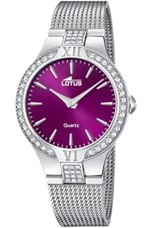 Lotus Bliss 18894/3 damski zegarek z cyrkoniami Mesh, , klasyczny, , Klasyczny