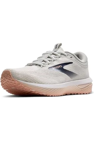 Brooks Damskie buty sportowe Revel 7, Oyster/White/Tropical Peach, 37,5 EU, , 37.5 EU