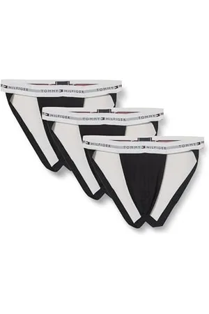 Tommy Hilfiger Męski pasek elastyczny 3P Wb UM0UM03384, Jockstrap, brązowy, S, , S