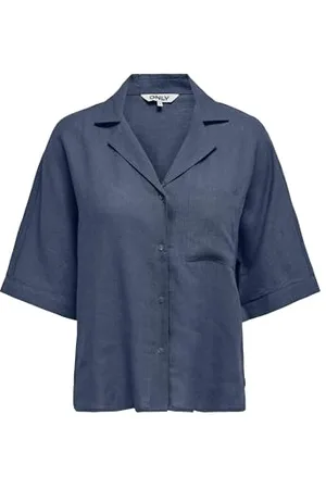 ONLY Onltokyo Life Ss Linen Bl Shirt Pnt Noos, , M