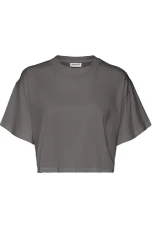 Noisy May Nmalena S/S O-Neck Semicrop Top Fwd Noos, , S