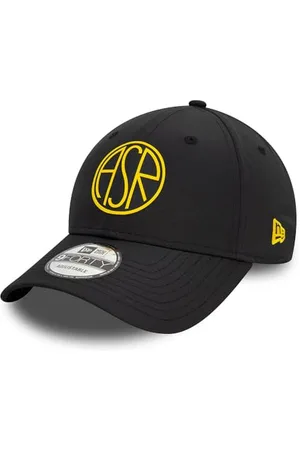 New Era AS Roma FW Poly Black - ASR Yellow, , M-L