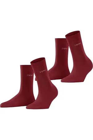 ESPRIT Kobiety Skarpety Uni Multipack W So Bawełna jednokolorowe 2 Pak, , 35-38