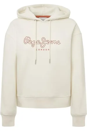 Pepe Jeans Damska bluza z kapturem Frida, biała, XS, , XS