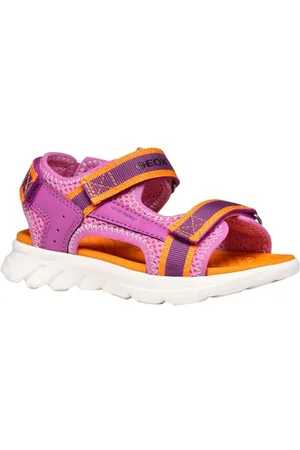 Geox J Sandal Airadyum Gi, Sandały dziewczęce, Pomarańcza, 36 EU