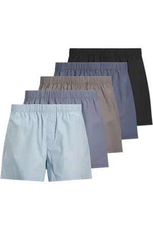 JACK & JONES Męskie bokserki tkane Jacmilano 5-pak Noos (5 sztuk), , L