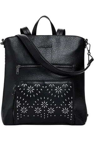 Desigual Damska torba_Metal Dandelion_Preto, jeden rozmiar, , One Size, Bag_metal Dandelion_preto