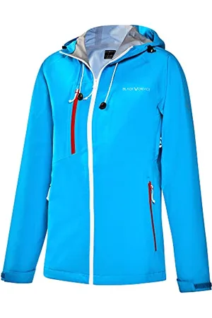 Black Crevice Damska Kurtka Hardshell, Wysokiej Jakości Outdoorowa, 3 L, Funkcyjna Ze 100% Poliestru, Oddychająca, Wiatroszczelna i Wodoodporna Przeciwdeszczowa