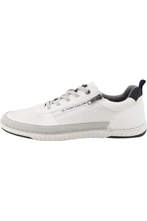 TOM TAILOR Męskie buty sportowe 9580040008, białe, 43 EU, , 43 EU