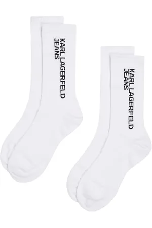 Karl Lagerfeld B.V Essential zestaw skarpet z logo (2 sztuki), , rozmiar uniwersalny