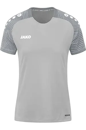 Jako Damski T-Shirt Performance, Aqua/biały/Marine, 34-36, 6197