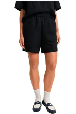 GANT REL LINEN BLLEND PULL ON SHORTS, , 38