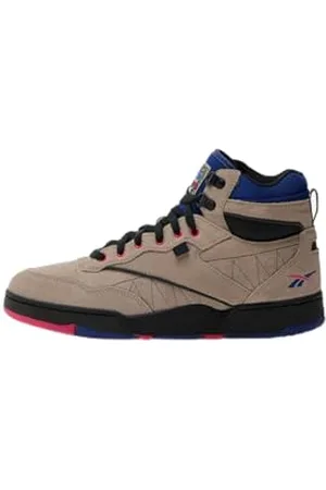 Reebok Unisex Bb 4000 Ii Mid Sneaker, Ash Nightblack Classicobalt, 43 EU
