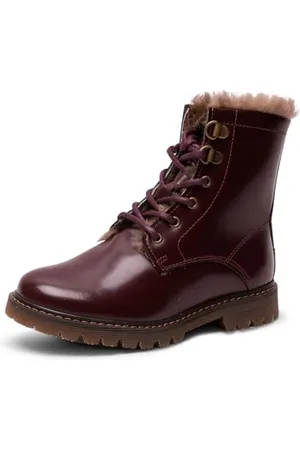 Bisgaard Maia Lamb Fashion Boot, chłopięce, uniseks, dziecięce, bordowe, polido, 34 EU, , 34 EU