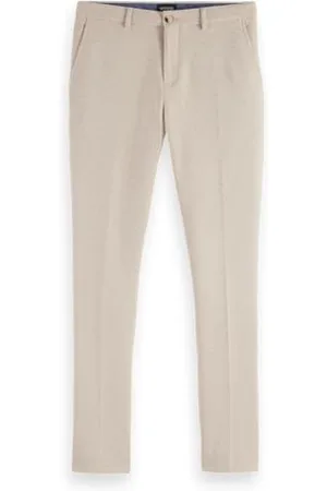 Scotch&Soda Mott - Cotton-Blend Knitted Chino, , 29W / 30L