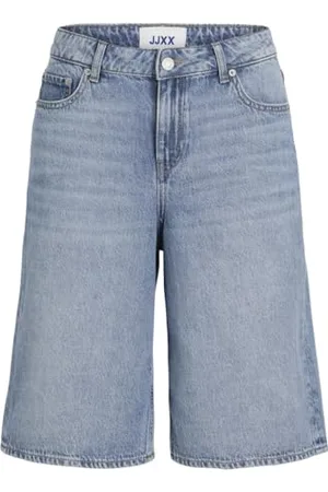 JACK & JONES JACK&JONES JXLAURA Long MW Denim Shorts DNM SN, , M