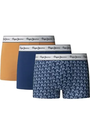 Pepe Jeans Męskie szorty LOGO TK 3P, niebieskie (ANYIL BLUE), L, , L