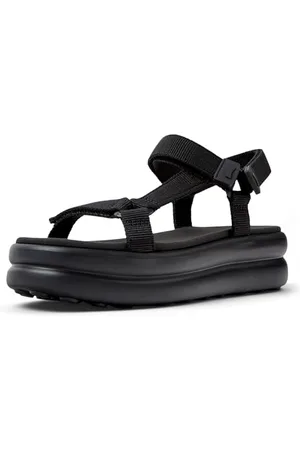 Camper Damskie sandały Pelotas Flota Up K201726, czarne 001, 37 EU, , 37 eu