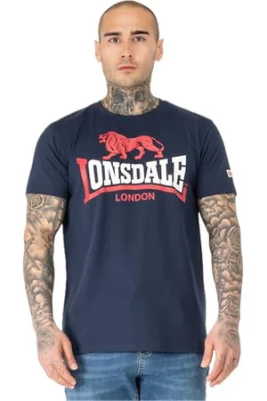 Lonsdale London T-shirt męski Lion Two Tone, , XXL