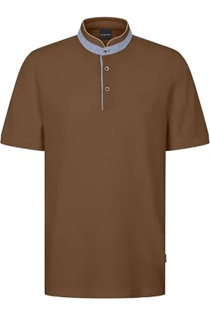 Bugatti Męska koszulka polo, stójka, basic, krótki rękaw, nowoczesny krój, , XXL