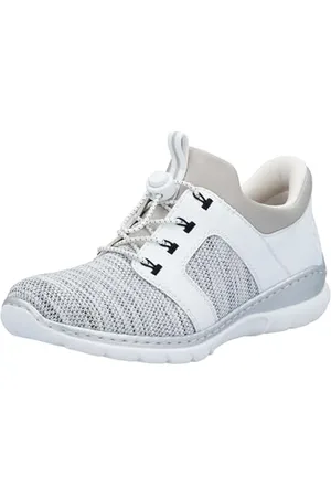 Rieker L32g4, mokasyny damskie, szare, 42 EU, , 42 EU