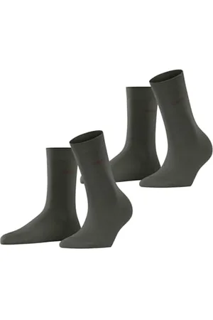 ESPRIT Kobiety Skarpety Uni Multipack W So Bawełna jednokolorowe 2 Pak, , 35-38