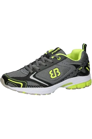 BRUTTING Fusion Męskie Buty do fitness, szary/czarny/cytrynowy, 36 EU