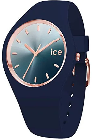 Ice-Watch ICE sunset Blue - Damski zegarek z silikonowym paskiem - 015751 (Medium)