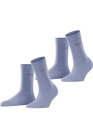 ESPRIT Kobiety Skarpety Uni Multipack W So Bawełna jednokolorowe 2 Pak, , 35-38