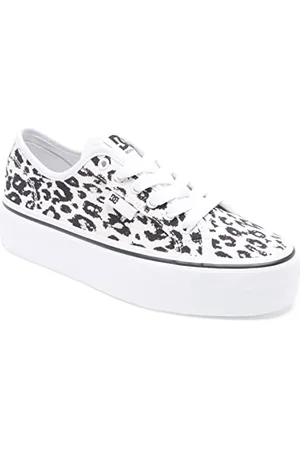 Dcshoes Damskie buty typu sneaker z ręczną platformą, , 37.5 EU