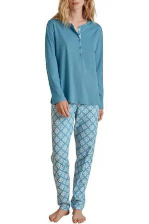 Calida Daylight Dreams piżama Niagara Blue, 1 sztuka, rozmiar 48-50, , 48-50