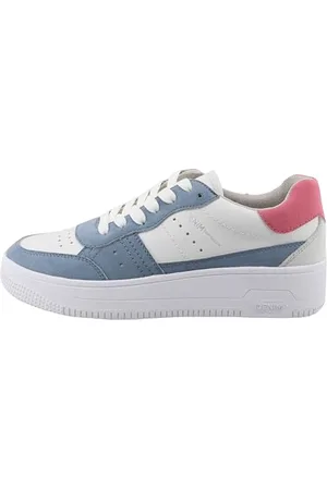 TOM TAILOR Damskie buty typu sneakers 5390730004, niebiałe, 37 EU, , 37 EU