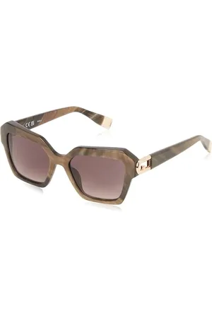 Furla SFU817 Shiny Pearly Brown, 53/18/140 damskie okulary, , 53/18/140
