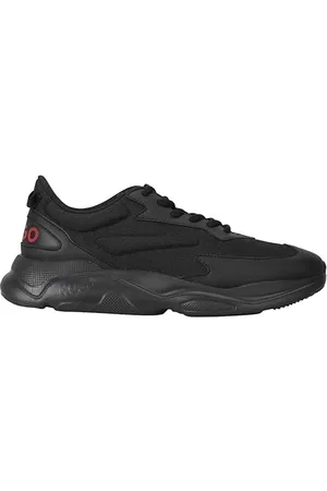 HUGO BOSS Męskie Leon_Runn_cvpu Biegający, Ciemna Zielona, 39 EU, , 39 EU