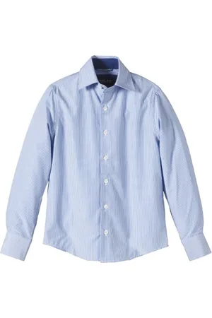 G.O.L. Koszula chłopięca z kołnierzem Eton, slim fit, jednokolorowa, , 152