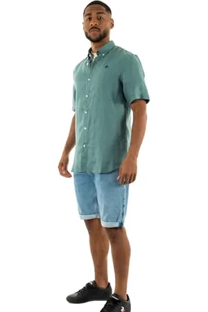 Timberland Koszulka męska z krótkim rękawem Linen, , L