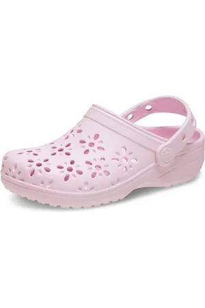 Crocs Classic Floral Cut out Clog K, chodaki uniseks - dla dzieci i młodzieży, , 30/31 EU