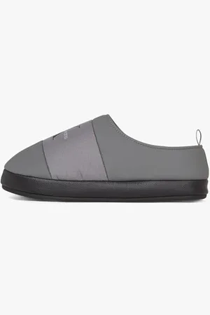 Calvin Klein Jeans Męskie kapcie domowe Mono YM0YM00840 buty domowe, szare (grafitowe), 46 EU, , 43.5 EU