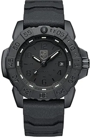 Luminox Męski analogowy szwajcarski zegarek kwarcowy z gumowym paskiem XS.3251.BO.CB, , Zegarek nurkowy
