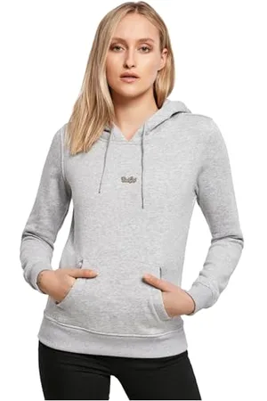 miss tee Damska bluza z kapturem BadGirl Bang Hoody, luźna bluza z kapturem z nadrukiem na plecach, regularny krój, rozmiary XS - 5XL, , M