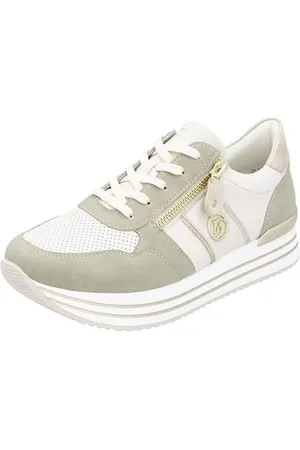 Remonte Damskie buty sportowe D1327 Low, białe 80, 41 EU, , 41 EU