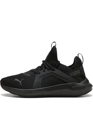 PUMA Buty do biegania szosowego unisex SOFTRIDE ENZO 5, czarno-chłodne, ciemnoszare, 45 EU, Czarny, chłodny, ciemnoszary, 44.5 EU