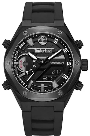 Timberland Męski analogowy zegarek kwarcowy ze stalową bransoletką TDWGP2231401, , Nowoczesny