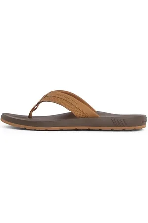 Tommy Hilfiger Męskie klapki formowane HILFIGER BEACH Sandal, brązowe (Desert Khaki), 40 EU, , 42 EU