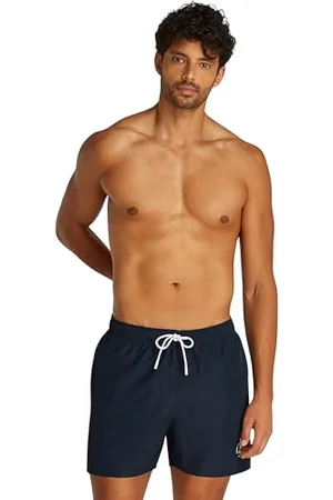 Calvin Klein CK JEANS Męskie spodenki ze sznurkiem do rysowania, niebieskie (ciemny szafir), S, , S